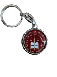 Hakimler ve Savcılar Kulübü Logolu Anahtarlık