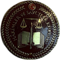 HAKİMLER VE SAVCILAR KURULU ROZETİ