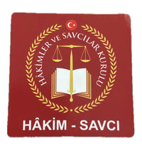 HAKİMLER VE SAVCILAR KURULU LOGO ARAÇ STICKER (YAPIŞTIRMA)