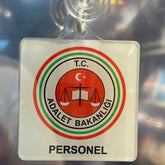 VANTUZLU ADALET BAKANLIĞI PERSONEL ARAÇ STICKER