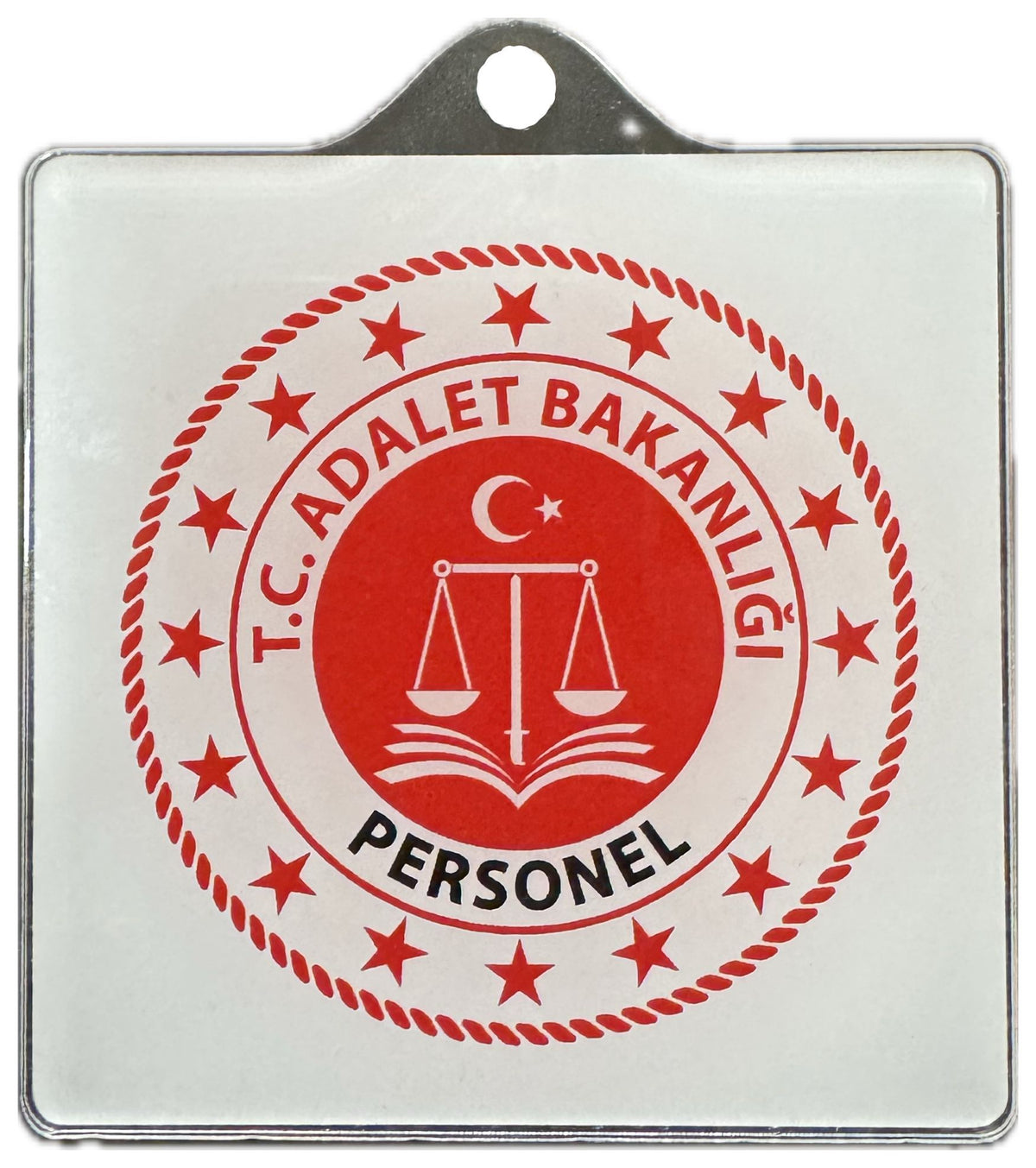VANTUZLU ADALET BAKANLIĞI PERSONEL ARAÇ STICKER