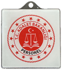 VANTUZLU ADALET BAKANLIĞI PERSONEL ARAÇ STICKER