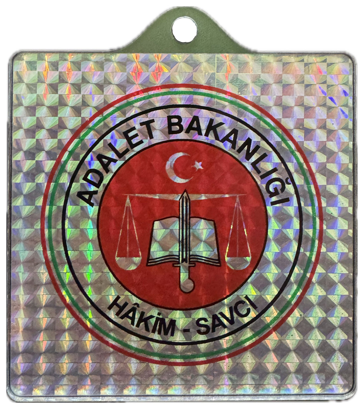 VANTUZLU ADALET BAKANLIĞI HAKİM-SAVCI ARAÇ STICKER