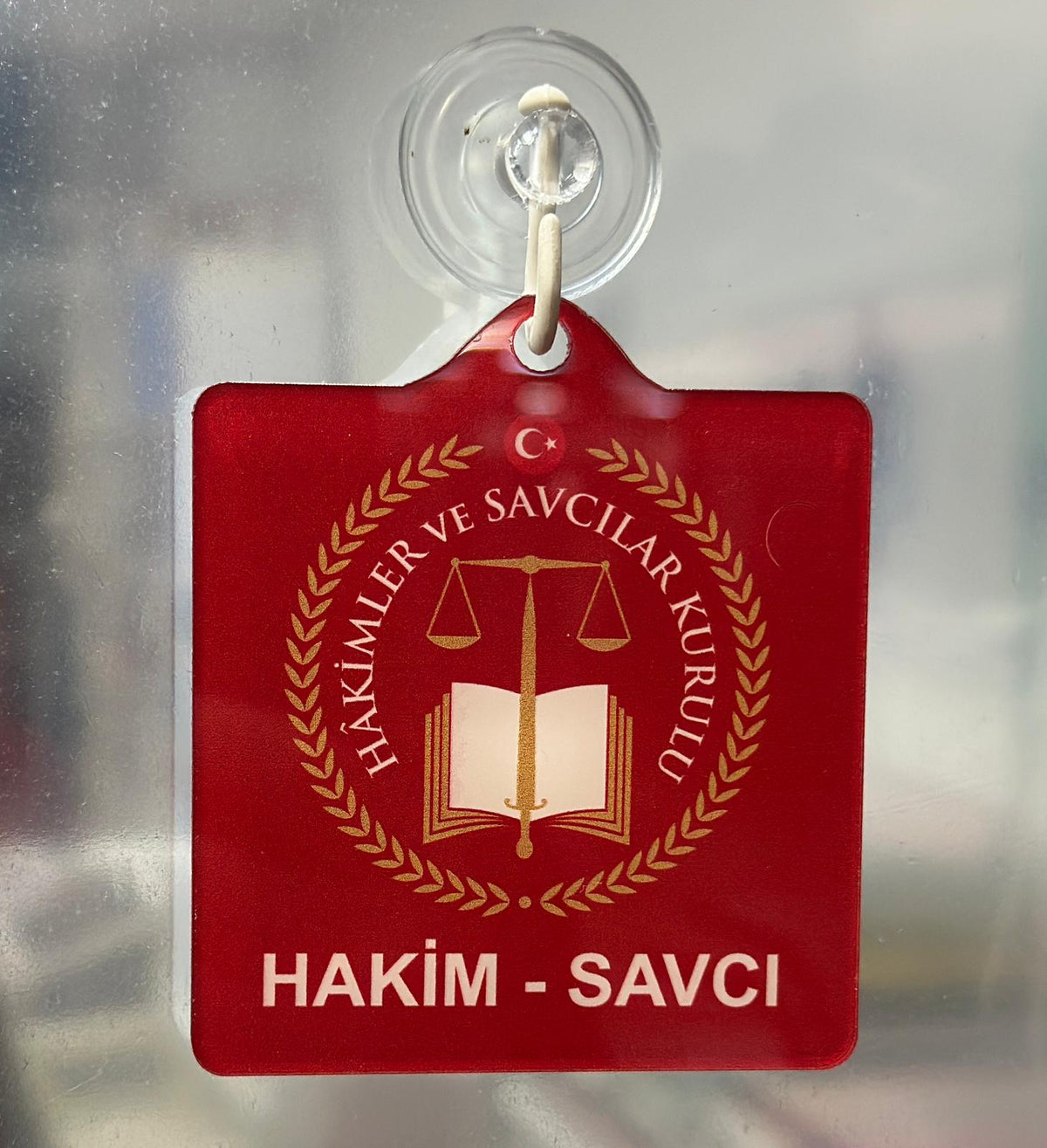 VANTUZLU HSK HAKİM-SAVCI ARAÇ STICKER
