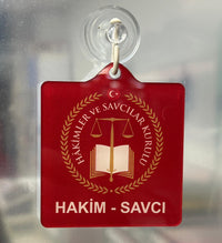 VANTUZLU HSK HAKİM-SAVCI ARAÇ STICKER