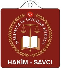 VANTUZLU HSK HAKİM-SAVCI ARAÇ STICKER
