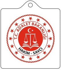 VANTUZLU ADALET BAKANLIĞI HAKİM-SAVCI ARAÇ STICKER