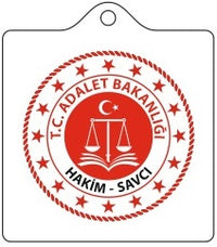 VANTUZLU ADALET BAKANLIĞI HAKİM-SAVCI ARAÇ STICKER