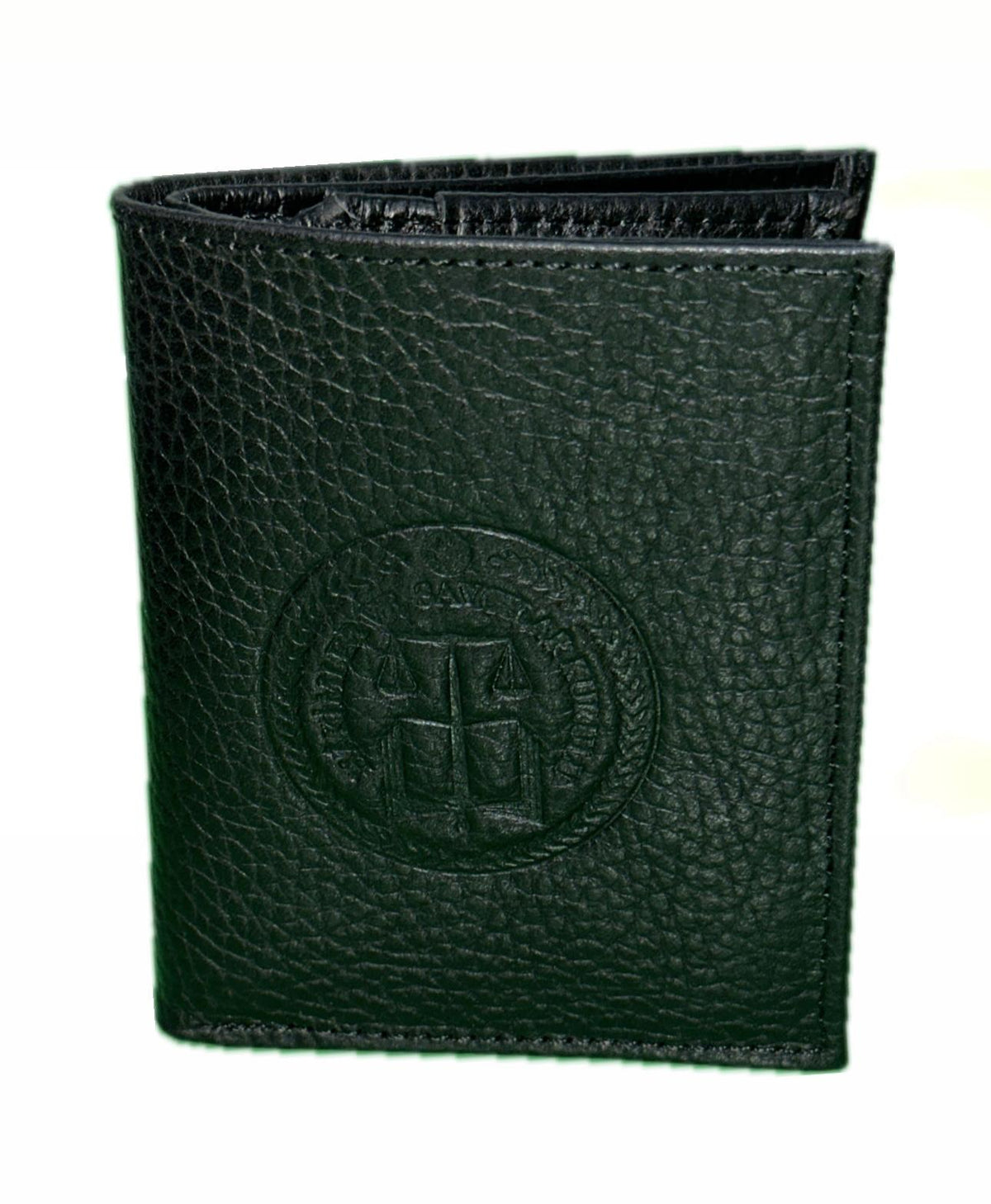 SİYAH RENK CUMHURİYET SAVICISI LOGOLU DERİ CÜZDAN