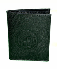 SİYAH RENK CUMHURİYET SAVICISI LOGOLU DERİ CÜZDAN