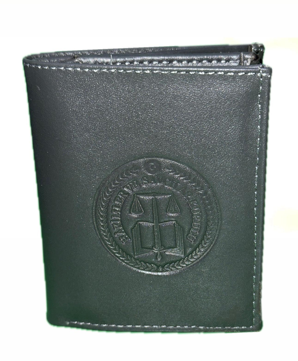 GRİ RENK HAKİM-SAVCI LOGOLU DERİ CÜZDAN